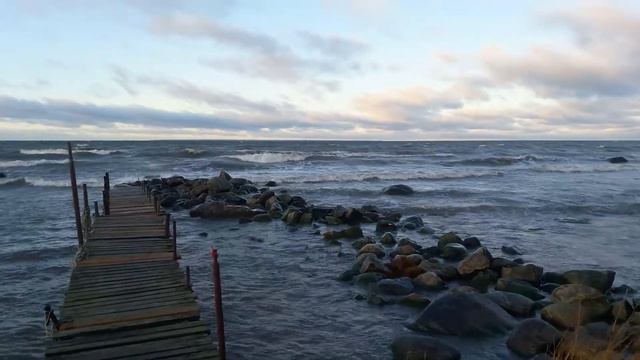 Baltic sea near Tallinn - Балтийское море недалеко от Таллинна19.12.2019 смотреть онлайн