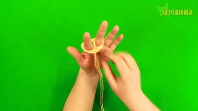Цветок из веревочки / Игра с веревкой на пальцах. Делаем цветок из веревки смотреть онлайн