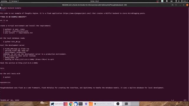 Hands-On Docker for Microservices with Python | 2. Creating a REST Service with Python смотреть онлайн