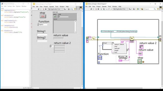 LabVIEW + Python in Tamil_String Functions-2 смотреть онлайн