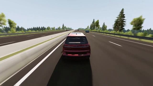 CUTTING THROUGH HEAVY TRAFFIC like in No Hesi with 40 Cars in BeamNG Drive смотреть онлайн