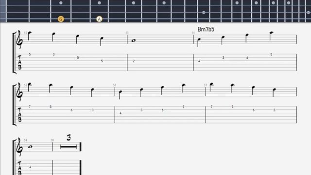 Diatonic Arpeggios in the G Mixolydian Scale - Guitar Tabs Exercise смотреть онлайн