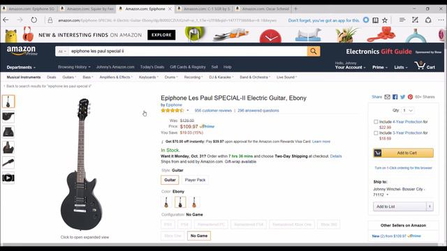 Amazon Prime Top 5 Electric Guitars Under 200 Vol 1 смотреть онлайн