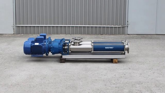 Одновинтовой насос SOLTEC ® BN063L01FY для перекачивания осадка смотреть онлайн
