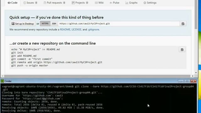 Copying Class GitHub Repo To Your Account смотреть онлайн