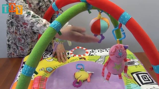 Игрушка Таф Тойс (Taf Toys) Коврик с дугами 90х90 смотреть онлайн