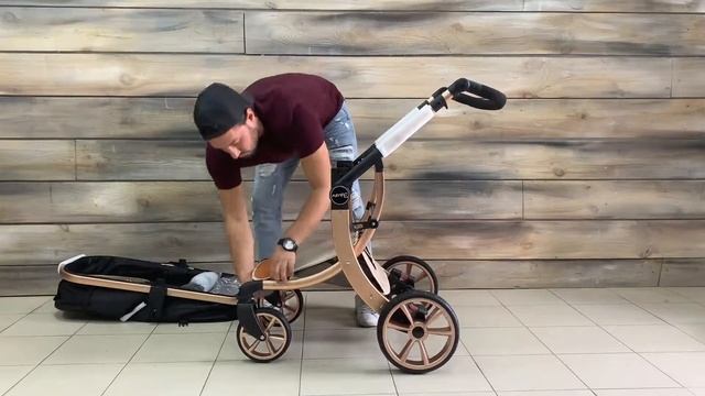 Собираем детскую коляску Aimile смотреть онлайн