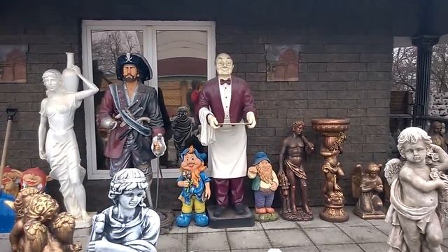 Украшаем двор своими руками. Садовые скульптуры смотреть онлайн