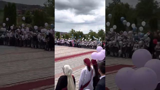 Ключ к Знаниям в Гимназии 14 города Грозный, выпускной 11 класса и Последний звонок 1-х Классов 202 смотреть онлайн