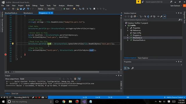 (C#) Creating A Custom File Format Tutorial - Part 4 смотреть онлайн