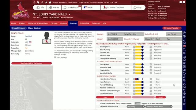 Out Of The Park Baseball 18 Tutorial #3 - Basic Team Management смотреть онлайн