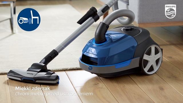Philips Performer Active - odkurzacz workowy смотреть онлайн