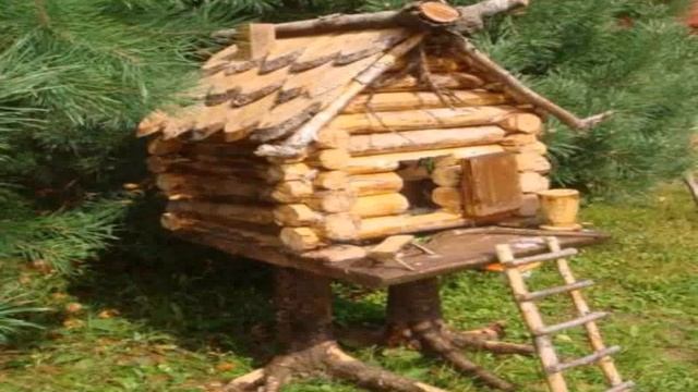 Избушка На Курьих Ножках Своими Руками Для Дачи смотреть онлайн