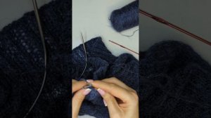 Ирландский способ закрытия петель! Эластичный, красивый,простой способ спицами и крючком!!!