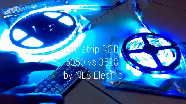 Led strip 5050 RGB vs 3528 RGB смотреть онлайн