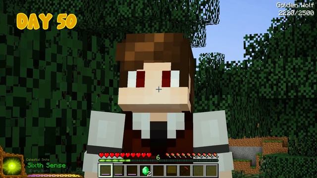 I Survived 100 DAYS as a GOLDEN WOLF in Minecraft! смотреть онлайн