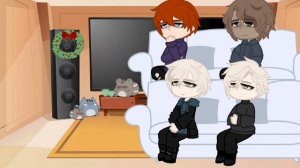 Реакция персонажей из фф "Seer no evil" на оригинал. // Всё ради игры // 1/1 (перезалив)