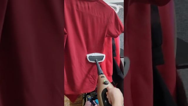 Паровая швабра STARWIND SSM5575 отпариваем футболку смотреть онлайн