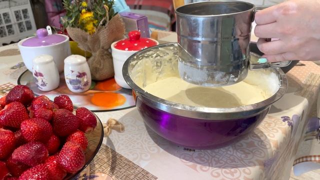 Клубничный Пирог??Рецепты NataVi❤️ смотреть онлайн