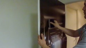 Самоклеящаяся наклейка на двери интерьерная