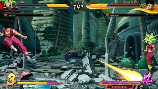 Dragon Ball Fighterz Kefla Gamepay!! I Combo Off A Guard Cancel?? UI Goku is Still a Problem смотреть онлайн