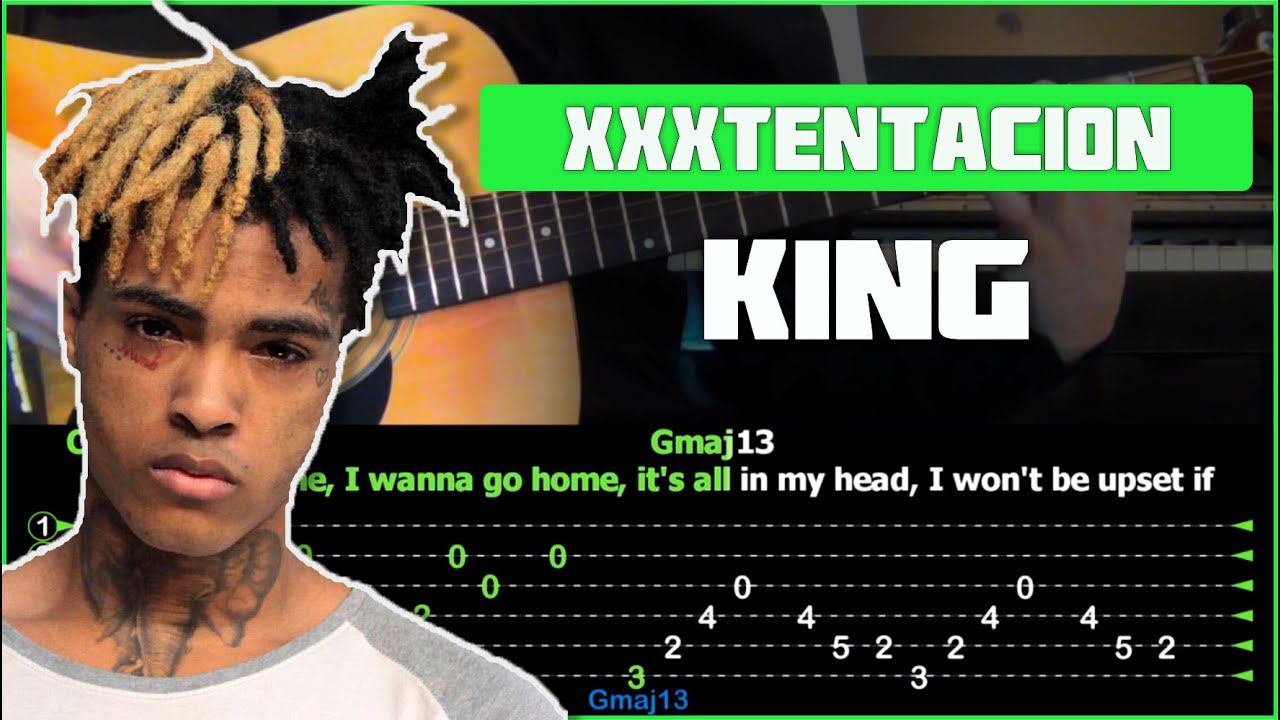 XXXTentacion - King | Tutorial | Разбор песни на гитаре | Табы, аккорды и бой смотреть онлайн