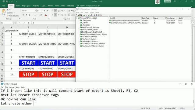 TIA Portal V18| PLC S7-1500 connect data with Ms Excel sheet (Part2) смотреть онлайн