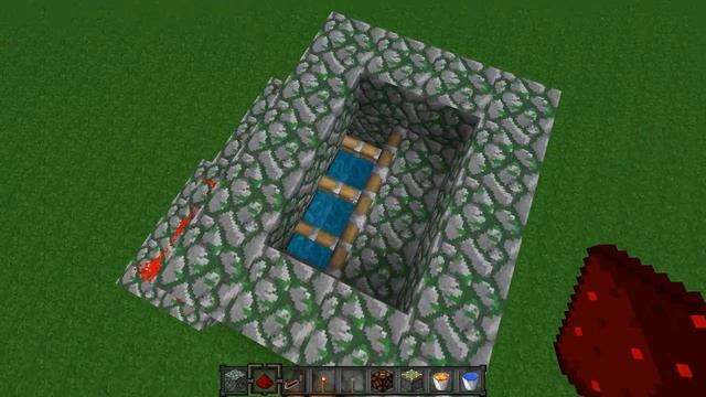 Туториал # 2 - как сделать Генератор Обсидиана в Minecraft. смотреть онлайн