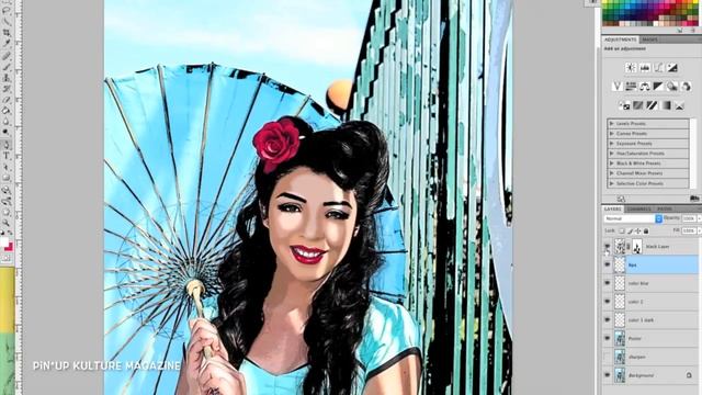 Cartoon Pinup Speed Edit смотреть онлайн