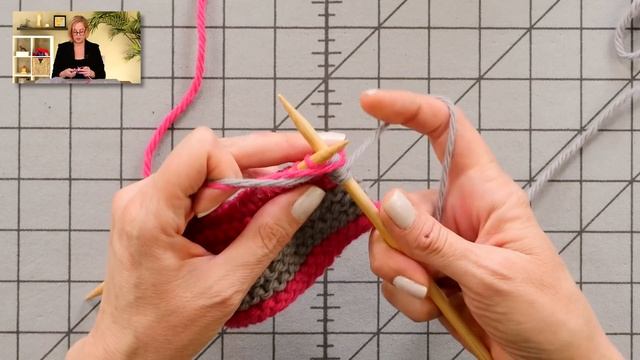 Knitting Help - Weaving Ends as You Go