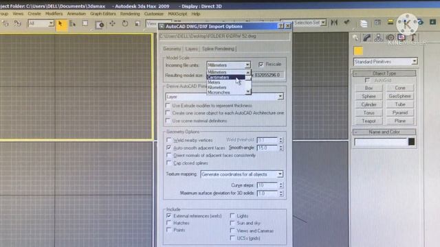 Importing DWG or DXF Files | 3ds Max смотреть онлайн