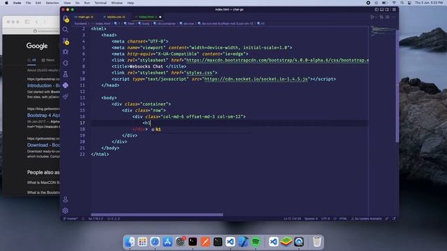 Build a chat server with Golang and javascript смотреть онлайн