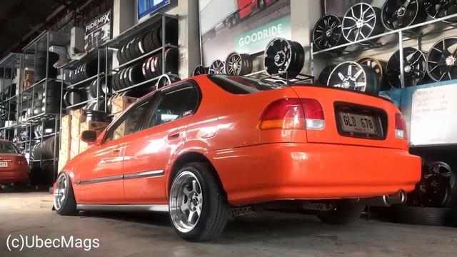 Honda Civic with Air Suspension смотреть онлайн