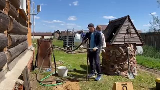 ПОЛНЫЙ ПРОЦЕСС БУРЕНИЯ СКВАЖИНЫ СВОИМИ РУКАМИ за 15 ЧАСА