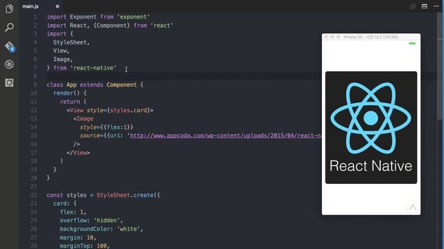 Creating a Tinder Card Using React Native and Exponent - Part 2 смотреть онлайн