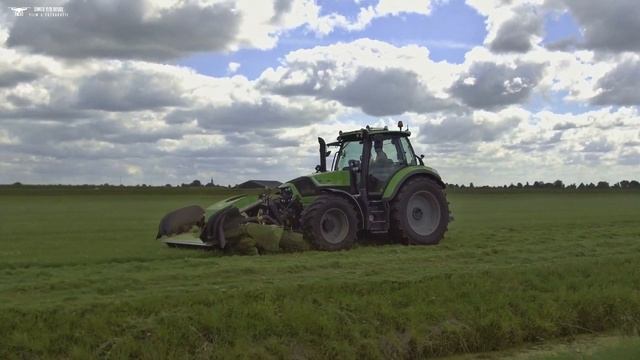 Tweede snede maaien | Deutz-Fahr 6190 TTV | Mts. van der Deure смотреть онлайн