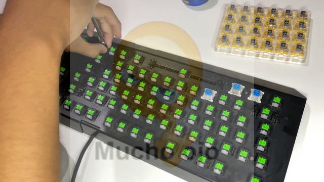 CAMBIE los LEDS y SWITCHES a mi TECLADO MECÁNICO смотреть онлайн