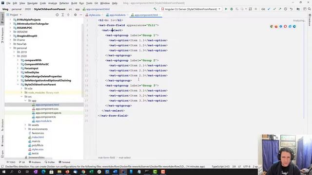 Style an Angular Child Component with SCSS Mixins смотреть онлайн