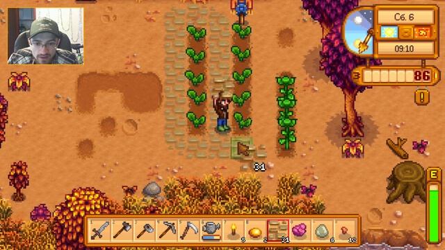 Подсочник создан, а медный слиток выплавлен | Прохождение Stardew Valley #11 смотреть онлайн