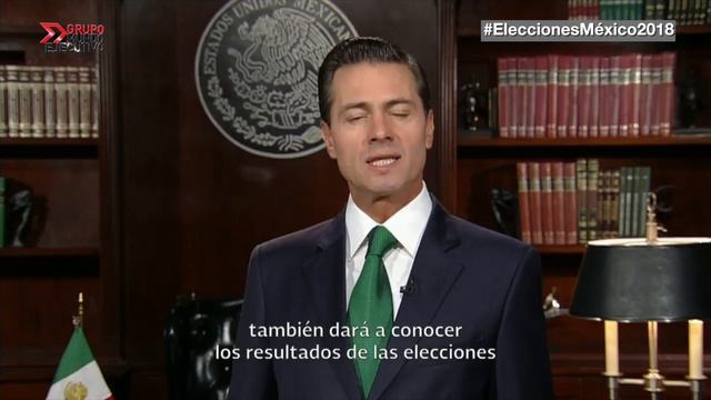 Mensaje del Presidente Enrique Peña Nieto. смотреть онлайн