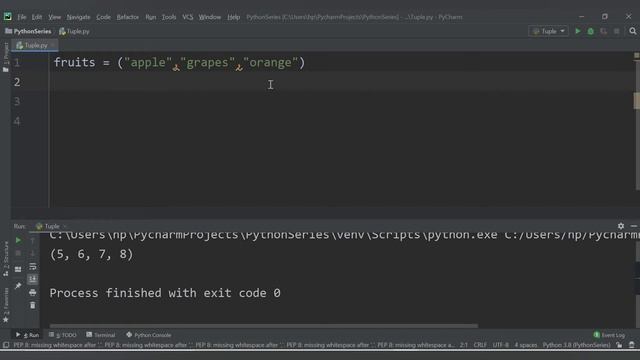 Python Tuples | Accessing elements in tuple Python | Add or remove elements in tuple смотреть онлайн