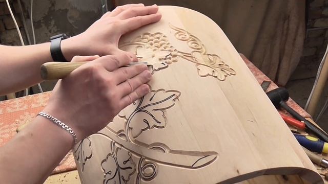 Резной вазон своими руками, резьба по дереву смотреть онлайн