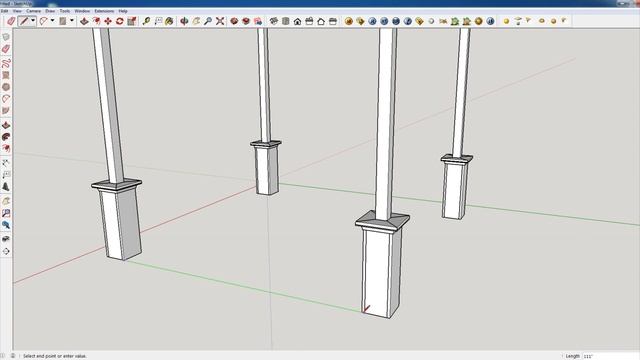 How to Make Outdoor Wooden Ramada Wooden Pergola | Gazebos in SketchUp Pro 2018 смотреть онлайн
