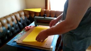 Пчеловодство Изготовление своей вощины Гладкие листы + прокатка в матрице