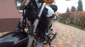 Yamaha YBR 250 (YS Fazer) - установка доп. свет «противотуманки»