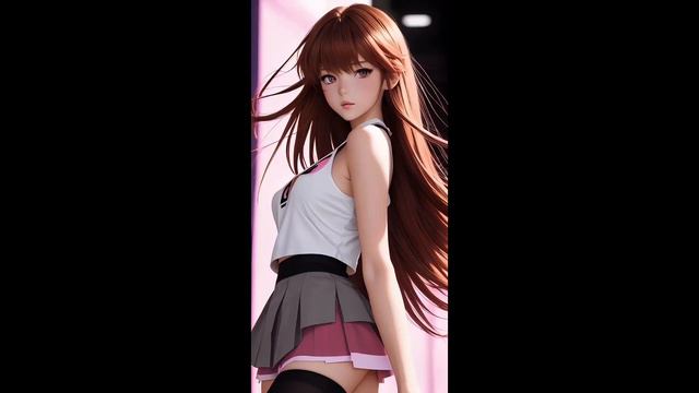 Beutifull Girls AI Lookbook L Cyberpunk Lingerie Woman Underwear Model Lookbook