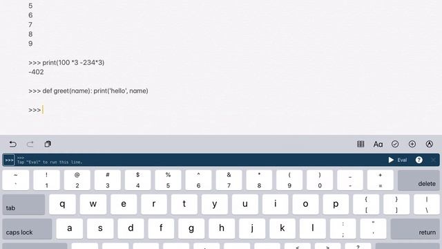 IOS / Pythonista App Beta Testing of Python Keyboard смотреть онлайн