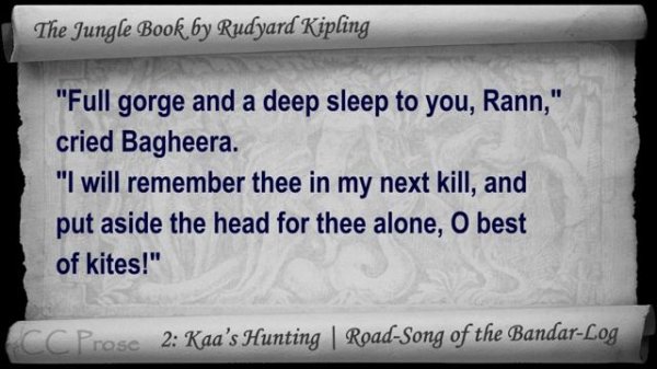 Chapter 02 - The Jungle Book by Rudyard Kipling - Kaa's Hunting | Road-Song of the Bandar-Log