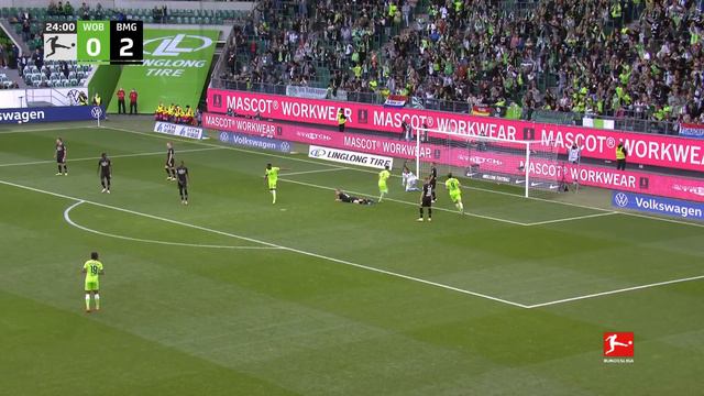 Bicycle Kick, Penalty Save & Joe Scally's Maiden Goal | VfL Wolfsburg vs. M'gladbach 1-3 смотреть онлайн