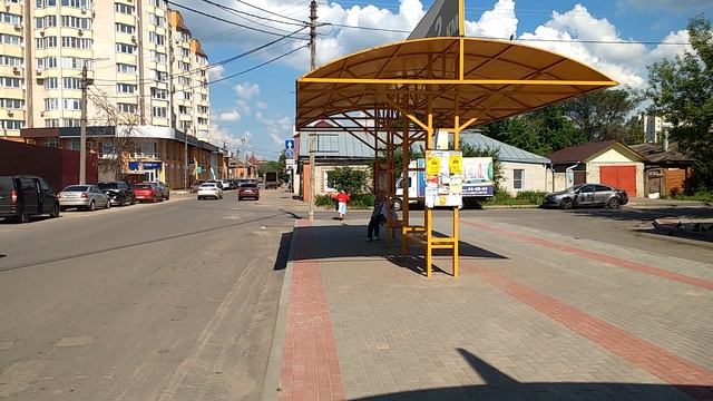 1248, 14.06.2021, Орёл, 1 Посадская, остановка, на Лужки, дачи, посадка, пассажиры, маршрутка, смотреть онлайн